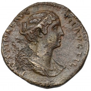 Faustyna II Młodsza (161-175 n.e.) Sesterc