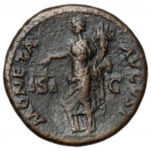 Domicjan (81-96 n.e.) As - Moneta
