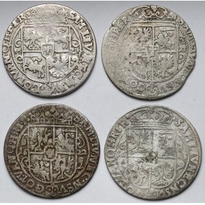 Zygmunt III Waza, Ort Bydgoszcz 1621-1623 - zestaw (4szt)