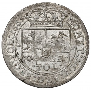 Jan II Kazimierz, Tymf Kraków 1665 AT - SALVS / PO