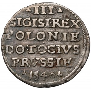 Zygmunt I Stary, Trojak Elbląg 1540