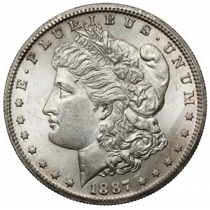 USA, Dolar 1887-S, San Francisco - Morgan Dollar