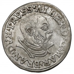 Prusy, Albrecht Hohenzollern, Trojak Królewiec 1535
