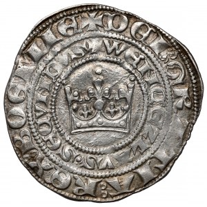 Czechy, Wacław II Czeski (1278-1305) Grosz praski