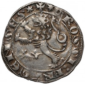 Czechy, Wacław II Czeski (1278-1305) Grosz praski