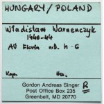 Władysław III Warneńczyk, Goldgulden bez daty (1443), Sybin