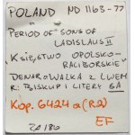 Śląsk, Bolesław I Wysoki, Denar Wrocław - Walka z lwem