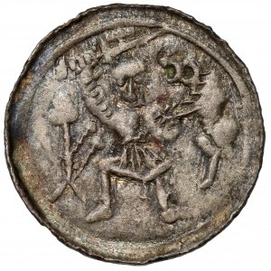 Władysław II Wygnaniec, Denar - Walka z lwem