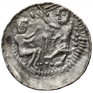 Władysław II Wygnaniec, Denar - Orzeł i Zając