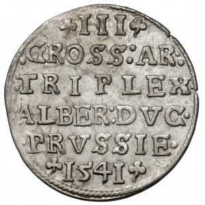 Prusy, Albrecht Hohenzollern, Trojak Królewiec 1541