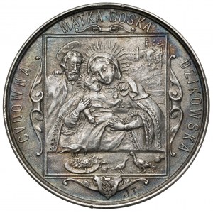Medal, zaślubiny Zdzisława Tarnowskiego i Zofii Potockiej 1897