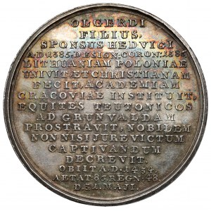Medal SUITA KRÓLEWSKA - Władysław Jagiełło - SREBRO