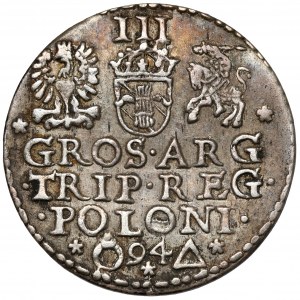Zygmunt III Waza, Trojak Malbork 1594