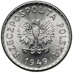 1 złoty 1949 Al