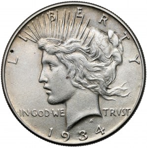 USA, Dolar 1934, Philadelphia - Peace Dollar