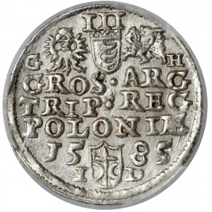 Stefan Batory, Trojak Olkusz 1585 GH - Hose - gładka