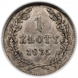 Wolne Miasto Kraków, 1 złoty 1835
