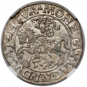 Zygmunt II August, Półgrosz Wilno 1548