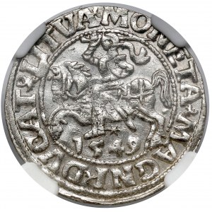 Zygmunt II August, Półgrosz Wilno 1549
