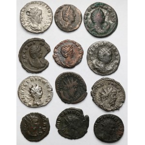 Cesarstwo Rzymskie, Antoniniany - zestaw (12szt)
