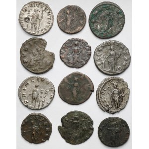 Cesarstwo Rzymskie, Antoniniany - zestaw (12szt)