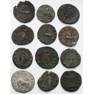 Cesarstwo Rzymskie, Antoniniany - zestaw (12szt)