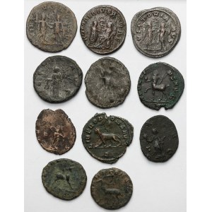 Cesarstwo Rzymskie, Antoniniany - zestaw (11szt)