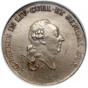 Kurlandia, Piotr Biron, Talar Mitawa 1780