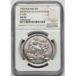 Konstytucja 5 złotych 1925 - 81 perełek