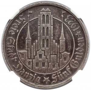 Gdańsk, 5 guldenów 1923