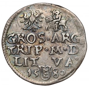 Stefan Batory, Trojak Wilno 1580 - (III)