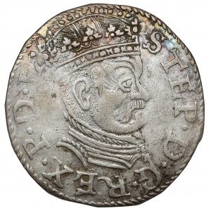 Stefan Batory, Naśladownictwo trojaka Ryga 1586