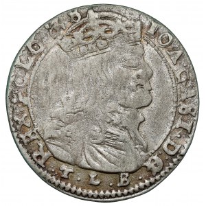Jan II Kazimierz, Szóstak Wilno 1666 TLB