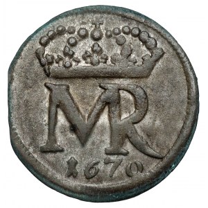 Michał Korybut, Szeląg Gdańsk 1670
