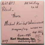 Michał Korybut, Szeląg Toruń (bez daty) - OTWARTA korona