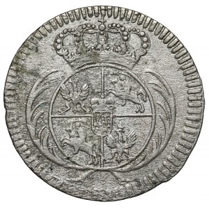 August III Sas, Półtorak Lipsk 1753 - PULTORAK - ex. Karolkiewicz