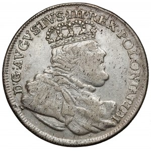 August III Sas, Ort Lipsk 1754 EC - buldogowate w szacie