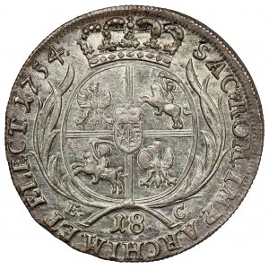 August III Sas, Ort Lipsk 1754 EC
