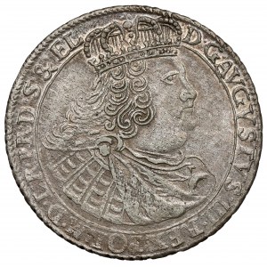 August III Sas, Ort Gdańsk 1760 REOE - miecz rozdziela