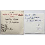 August III Sas, Szelągi i szóstak 1753-1761 - w tym Karolkiewicz (3szt)