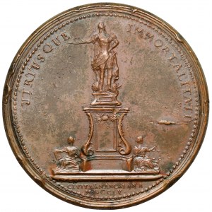 Stanisław Leszczyński, Medal Nancy 1755