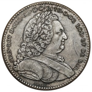 Stanisław Leszczyński, Medal Academie de Stanislas 1750
