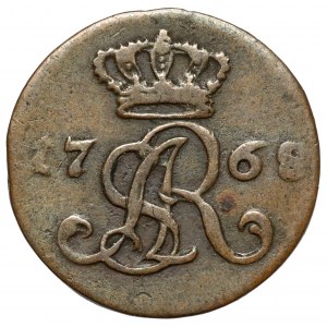 Poniatowski, Szeląg 1768-G, Warszawa