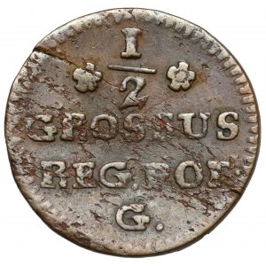 Poniatowski, Półgrosz 1768-G, Kraków