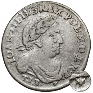 Jan III Sobieski, Szóstak Bydgoszcz 1679 - z orderem