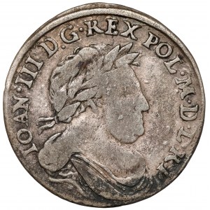Jan III Sobieski, Szóstak Bydgoszcz 1678 - w tarczy