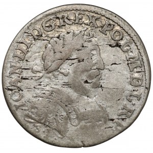 Jan III Sobieski, Szóstak Bydgoszcz 1684 SP