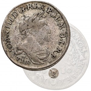 Jan III Sobieski, Szóstak Kraków 1680 TLB - litera K - rzadki