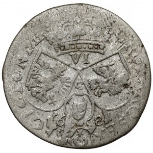 Jan III Sobieski, Szóstak Kraków 1681 - C wysoko