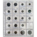 Rzym Prowincjonalny, od AE15 do AE35 - w tym drachma - zestaw (19szt)